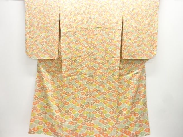 JAPANESE KIMONO / TSUKESAGE KOMON / CAMELLIA